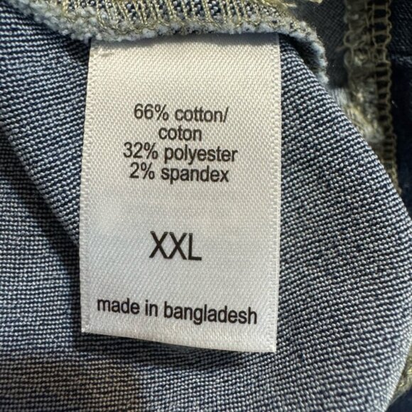 Maurices Denim Crop Top with Square Neck Sleeveless Bustier Style -Size XXL -NWT - Picture 4 of 4